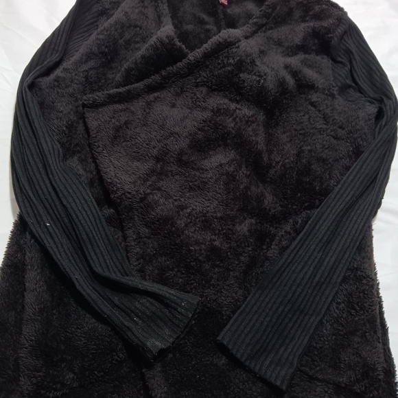 GREVERGATE 100% SHELL AND LINING 100%POLYESTER WOMEN CARDIGAN no buttons - Picture 3 of 6